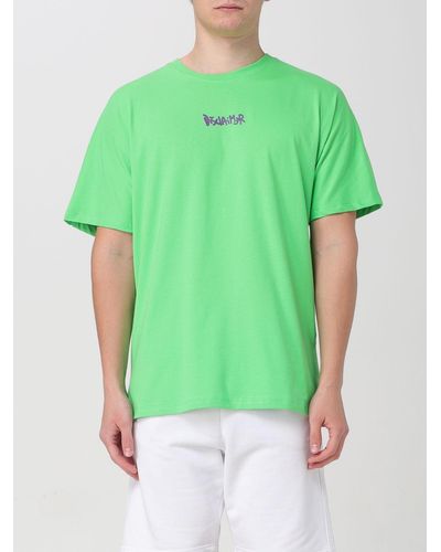 DISCLAIMER T-shirt con logo - Verde