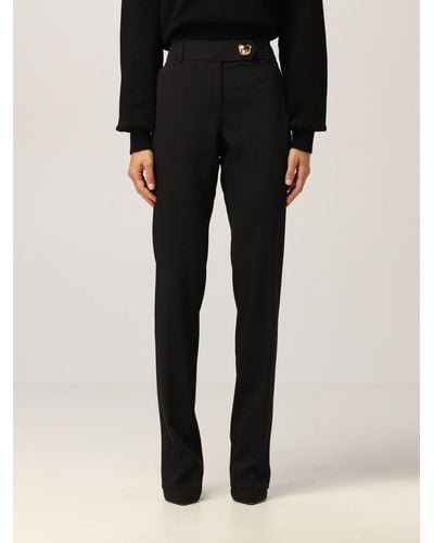 Moschino Pants With Teddy - Black