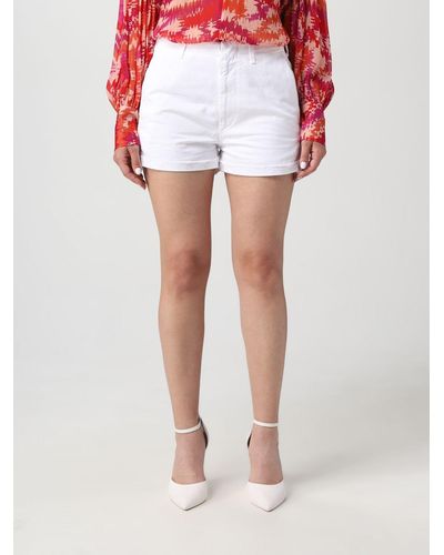 Dondup Shorts In Cotton - White