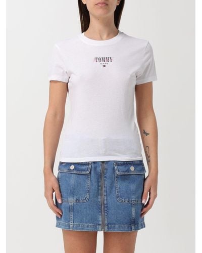 Tommy Hilfiger T-shirt in cotone - Bianco