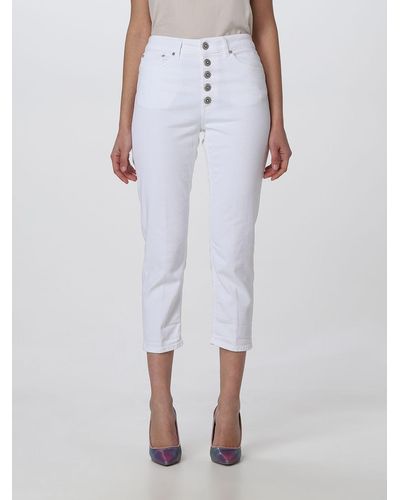 Dondup Jeans in denim - Bianco