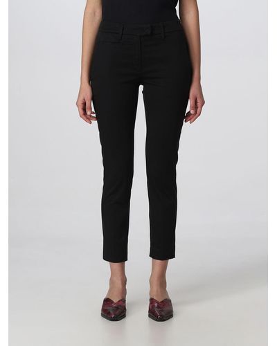 Dondup Cotton Pants - Black