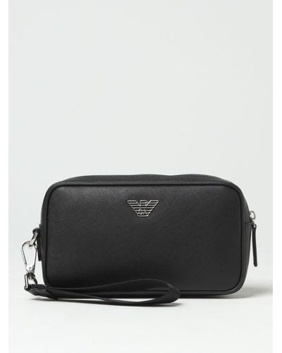 Emporio Armani Cosmetic Case - Black