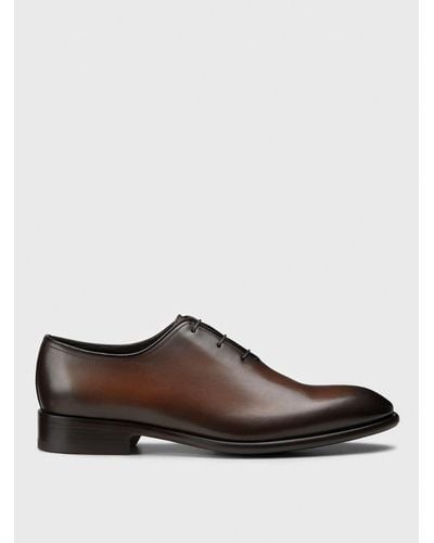 Doucal's Brogue Shoes - Brown