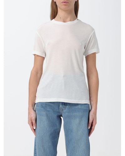 Anine Bing T-shirt basic - Bianco