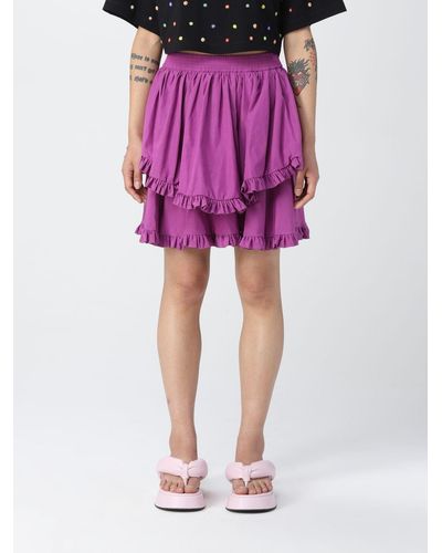 MSGM Skirt Woman - Purple