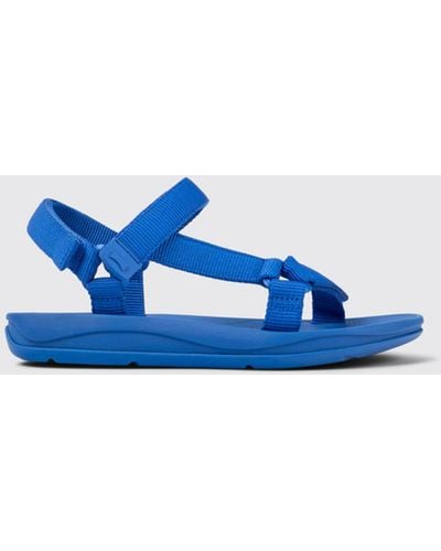 Camper Flat Sandals - Blue