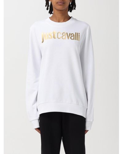 Just Cavalli Sweatshirt - White
