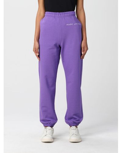 Marc Jacobs Cotton jogging Trousers - Purple