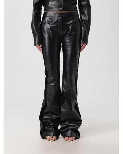 Tom Ford Leather Pants - Black