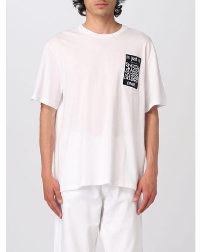 Just Cavalli T-shirt in cotone - Bianco
