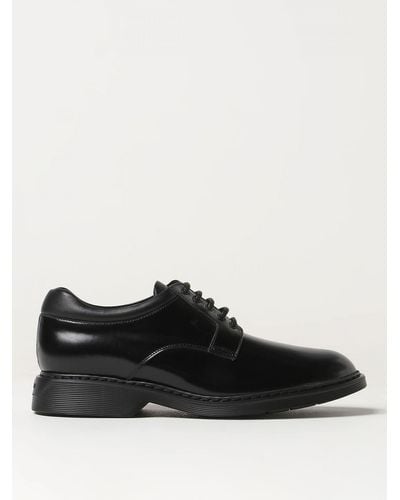 Hogan Brogue Shoes - Black