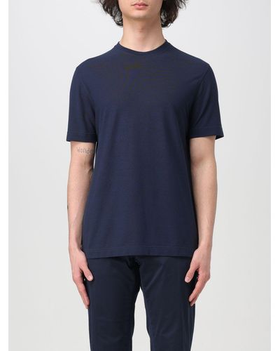 Zanone Camiseta - Azul