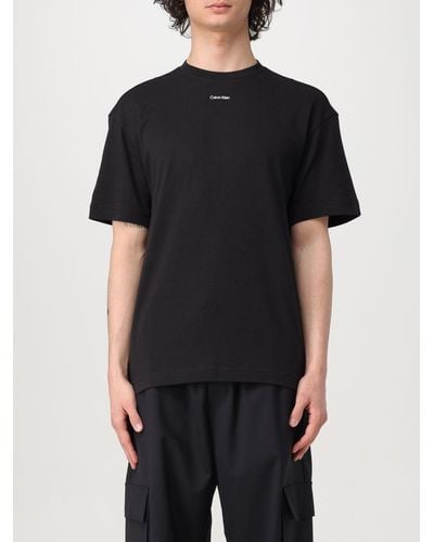 Calvin Klein T-shirt in cotone - Nero