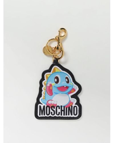 Moschino Key Chain - White