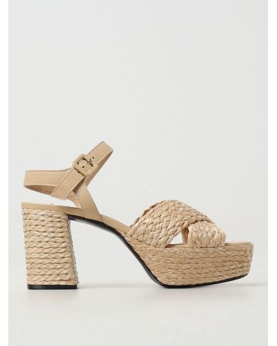 Sergio Rossi Heeled Sandals - Natural