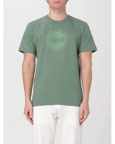 Colmar T-shirt di cotone con logo - Verde
