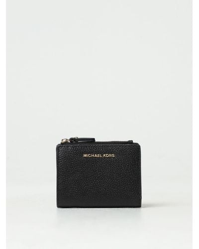 Michael Kors Grained Leather Wallet - Black
