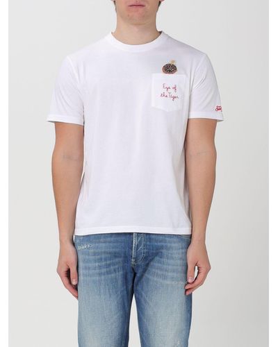 Mc2 Saint Barth T-shirt Bartman in cotone - Bianco