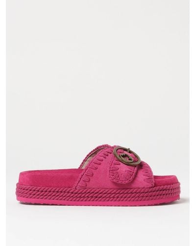Mou Flat Sandals - Pink