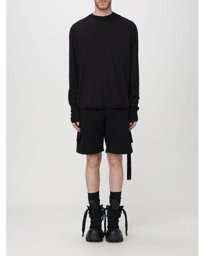 Rick Owens T-shirt Drkshdw in cotone - Nero