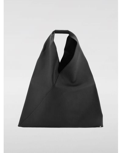 MM6 by Maison Martin Margiela Tote Bags - Black