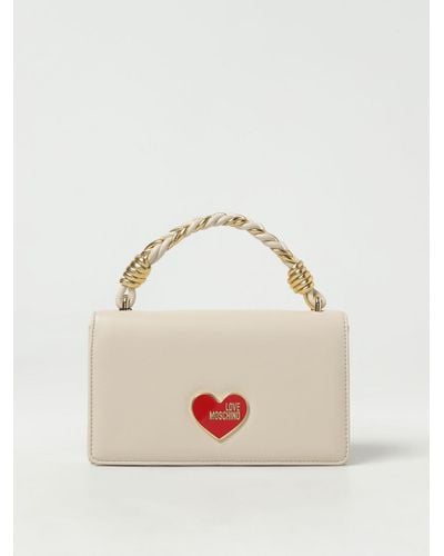 Love Moschino Crossbody Bags - Natural