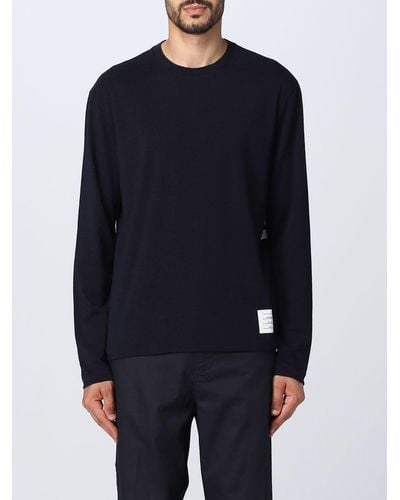 Thom Browne T-shirt in cotone - Blu