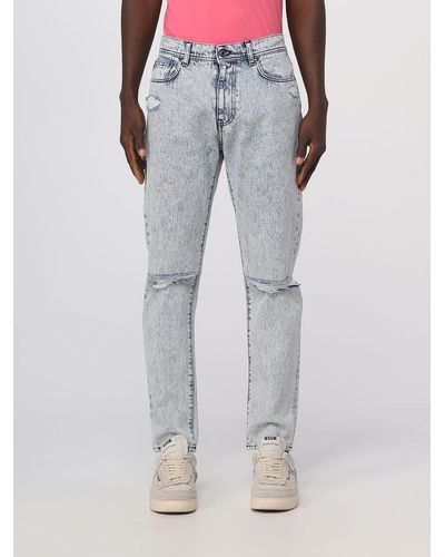 MSGM Denim Jeans - Gray