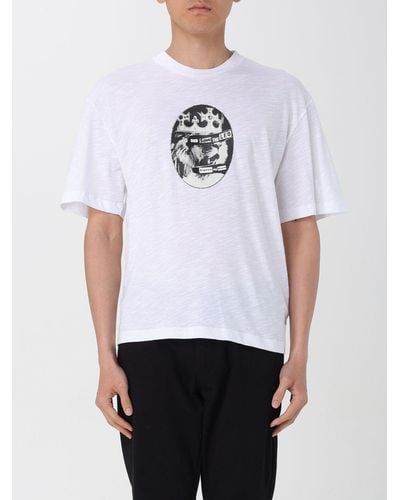 Neil Barrett T-shirt in cotone con stampa - Bianco