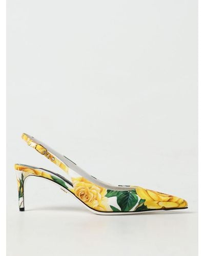 Dolce & Gabbana Zapatos de tacón - Amarillo
