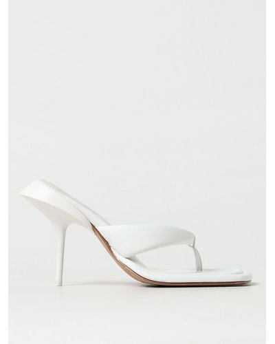 Sportmax Sandales à talons - Blanc