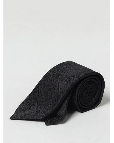 Etro Cravate - Noir