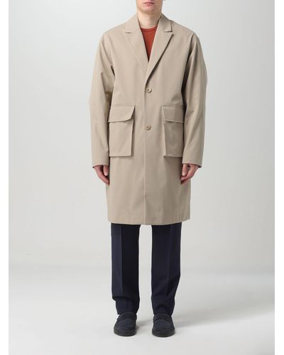 Calvin Klein Coats > single-breasted coats - Neutre