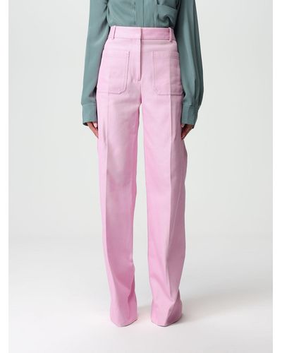 Pink Victoria, Victoria Beckham Pants, Slacks and Chinos for Women | Lyst