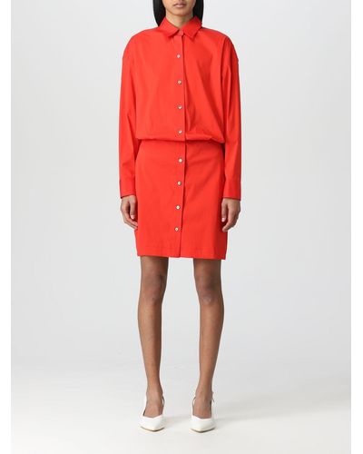 Theory Dress - Red