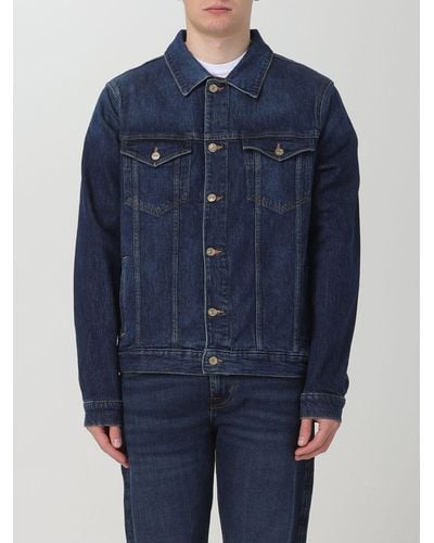 7 For All Mankind Jacket - Blue