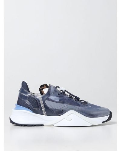 Fendi Runner Sneakers - Blau