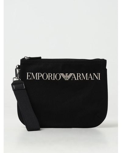 Emporio Armani Einstecktuch - Schwarz