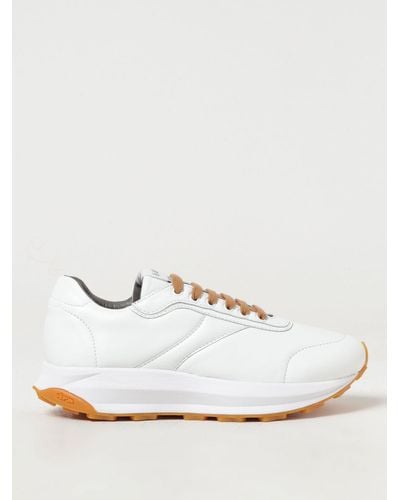 Corneliani Sneakers in pelle - Bianco