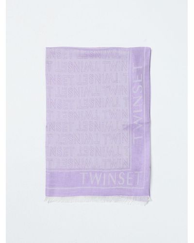Twin Set Scarf - Purple