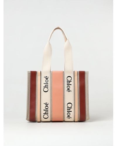 Chloé Tote Bags Chloé - White