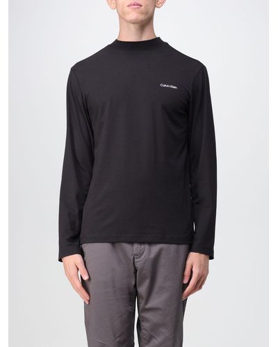 T-shirt a manica lunga Calvin Klein da uomo | Sconto online fino al 50% |  Lyst