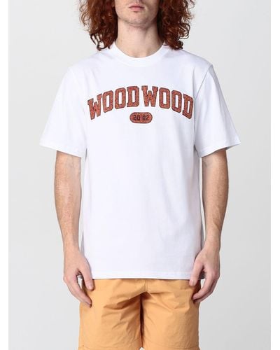 WOOD WOOD T-shirt in cotone - Bianco