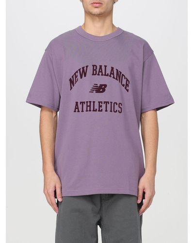 New Balance Camiseta - Morado