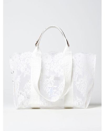 Ermanno Scervino Tote Bags - White