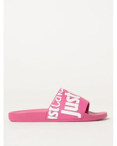 Just Cavalli Flache sandalen - Pink