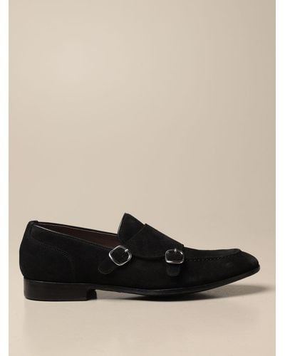 Green George Loafers Man - Black