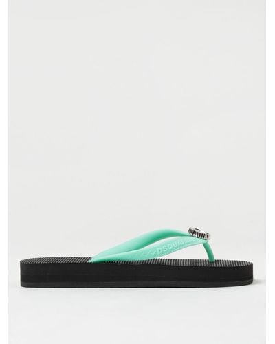 DSquared² Flat Sandals - Green
