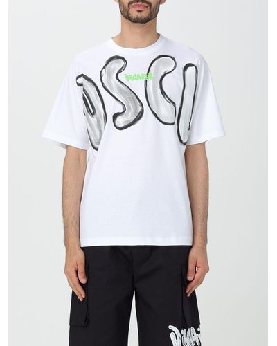 DISCLAIMER T-shirt con logo - Bianco
